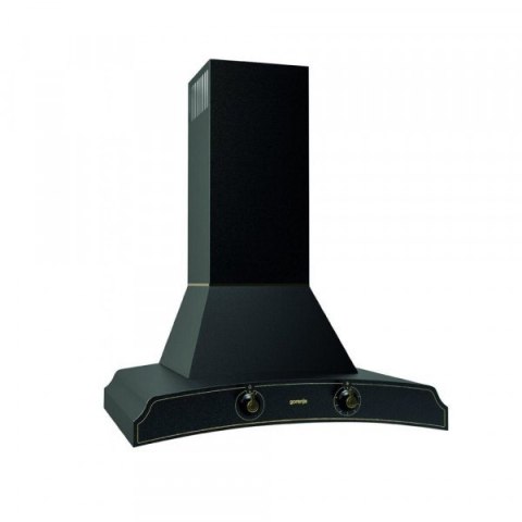 Gorenje | Hood | DK63MCLB | Energy efficiency class D | Wall mounted | Width 60 cm | 621 m³/h | Mechanical control | Black | LED Gorenje | Hood | DK63MCLB | Energy efficiency class D | Wall mounted | Width 60 cm | 621 m³/h | Mechanical control | Black | LED