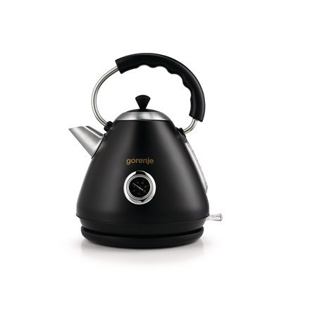 Gorenje | Kettle | K17CLBK | Electric | 2200 W | 1.7 L | Plastic and metal | 360° rotational base | Black Gorenje | Kettle | K17CLBK | Electric | 2200 W | 1.7 L | Plastic and metal | 360° rotational base | Black