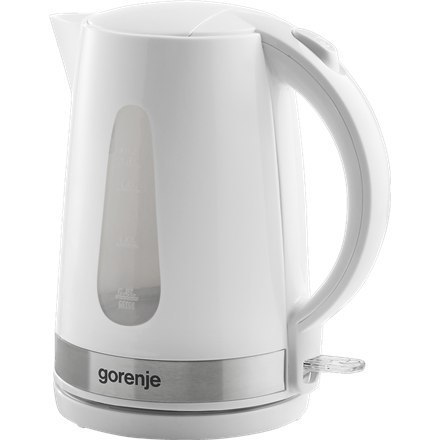 Gorenje | Kettle | K17WE | Electric | 2200 W | 1.7 L | Plastic + metal | 360° rotational base | White Gorenje | Kettle | K17WE | Electric | 2200 W | 1.7 L | Plastic + metal | 360° rotational base | White