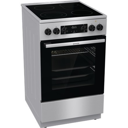 Gorenje | Kuchenka | GECS5C70XA | Typ płyty Vitroceramic | Typ piekarnika Electric | Stal nierdzewna | Szerokość 50 cm | Grillow Gorenje | Kuchenka | GECS5C70XA | Typ płyty Vitroceramic | Typ piekarnika Electric | Stal nierdzewna | Szerokość 50 cm | Grillow