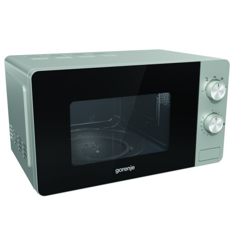Gorenje | MO17E1S | Kuchenka mikrofalowa | Wolnostojąca | 17 L | 700 W | Srebrna Gorenje | MO17E1S | Kuchenka mikrofalowa | Wolnostojąca | 17 L | 700 W | Srebrna