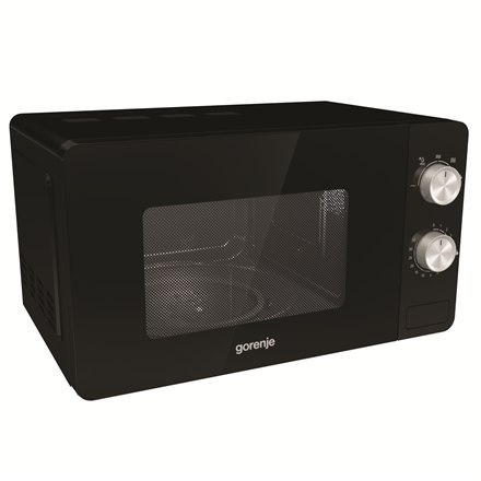 Gorenje | MO20E1B | Kuchenka mikrofalowa | Wolnostojąca | 20 L | 800 W | Czarna Gorenje | MO20E1B | Kuchenka mikrofalowa | Wolnostojąca | 20 L | 800 W | Czarna