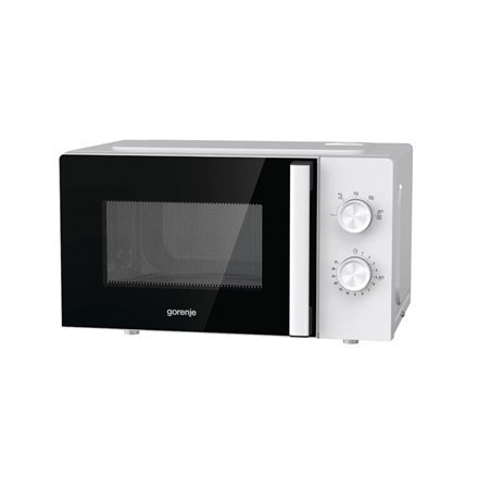 Gorenje | MO20E1WH | Microwave Oven | Free standing | 20 L | 800 W | Grill | White Gorenje | MO20E1WH | Microwave Oven | Free standing | 20 L | 800 W | Grill | White