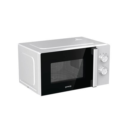 Gorenje | MO20E1WH | Microwave Oven | Free standing | 20 L | 800 W | Grill | White Gorenje | MO20E1WH | Microwave Oven | Free standing | 20 L | 800 W | Grill | White