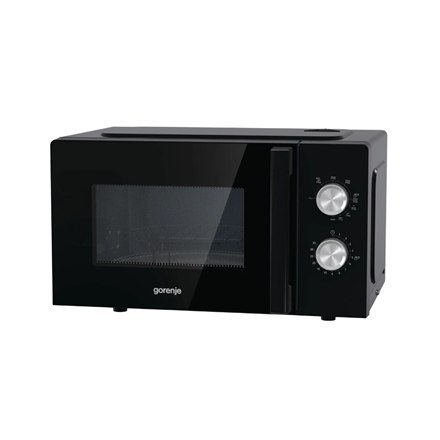Gorenje | MO20E2BH | Microwave Oven | Free standing | 20 L | 800 W | Grill | Black Gorenje | MO20E2BH | Microwave Oven | Free standing | 20 L | 800 W | Grill | Black