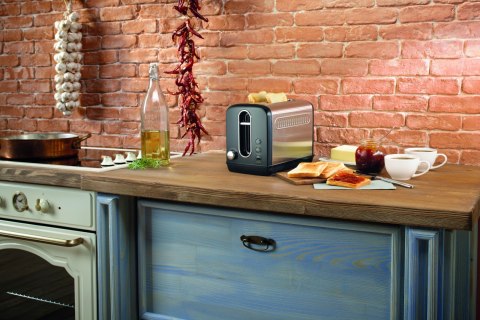 Gorenje | T1100CLBK | Toaster | Power 1100 W | Number of slots 2 | Housing material Plastic/Metal | Black Gorenje | T1100CLBK | Toaster | Power 1100 W | Number of slots 2 | Housing material Plastic/Metal | Black