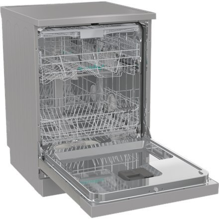 Gorenje | Zmywarka | GS643E90X | Wolnostojąca | Szerokość 59,9 cm | Liczba kompletów naczyń 16 | Liczba programów 6 | Klasa efek Gorenje | Zmywarka | GS643E90X | Wolnostojąca | Szerokość 59,9 cm | Liczba kompletów naczyń 16 | Liczba programów 6 | Klasa efek