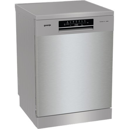 Gorenje | Zmywarka | GS643E90X | Wolnostojąca | Szerokość 59,9 cm | Liczba kompletów naczyń 16 | Liczba programów 6 | Klasa efek Gorenje | Zmywarka | GS643E90X | Wolnostojąca | Szerokość 59,9 cm | Liczba kompletów naczyń 16 | Liczba programów 6 | Klasa efek