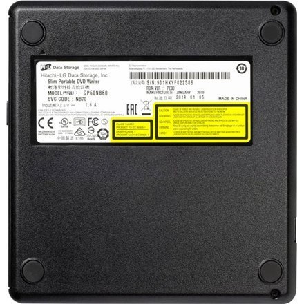 H.L Data Storage Ultra Slim Portable DVD-Writer Black H.L Data Storage Ultra Slim Portable DVD-Writer Black