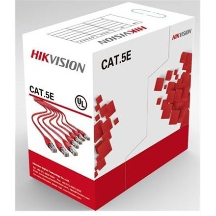 Hikvision Cable DS-1LN5E-S network cabel UTP 5E/ 0.55mm, 305m Hikvision Cable DS-1LN5E-S network cabel UTP 5E/ 0.55mm, 305m