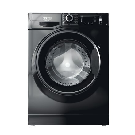 Hotpoint Washing machine NLCD 948 BS A EU, Front Loading, Energy Class A, Capacity 9 kg, Black Hotpoint Washing machine NLCD 948 BS A EU, Front Loading, Energy Class A, Capacity 9 kg, Black