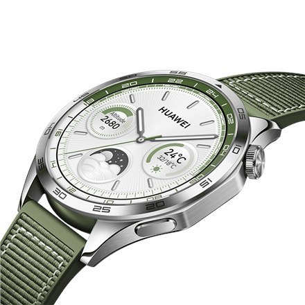 Huawei Watch GT | 4 | 4 | Smartwatch | Smartwatch | Stal nierdzewna | 46 mm | 46 mm | Zielony | Pyłoszczelny | Wodoodporny Huawei Watch GT | 4 | 4 | Smartwatch | Smartwatch | Stal nierdzewna | 46 mm | 46 mm | Zielony | Pyłoszczelny | Wodoodporny