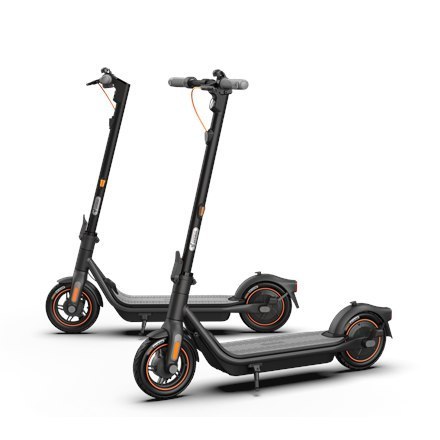 Hulajnoga elektryczna Segway | Kickscooter F65I Powered by Segway | Do 25 km/h | 10 " | Ciemnoszary/Pomarańczowy