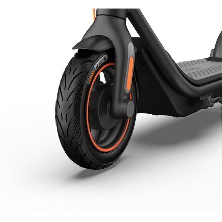 Hulajnoga elektryczna Segway | Kickscooter F65I Powered by Segway | Do 25 km/h | 10 " | Ciemnoszary/Pomarańczowy