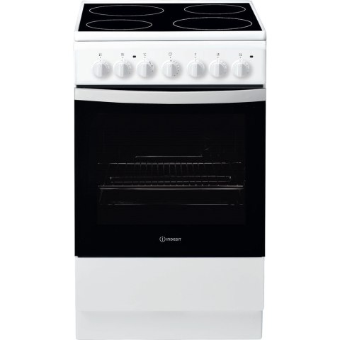 INDESIT | Cooker | IS5V4PHW/E | Hob type Vitroceramic | Oven type Electric | White | Width 50 cm | Grilling | Depth 60 cm | 61 L INDESIT | Cooker | IS5V4PHW/E | Hob type Vitroceramic | Oven type Electric | White | Width 50 cm | Grilling | Depth 60 cm | 61 L