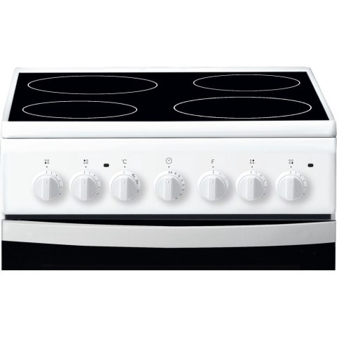 INDESIT | Cooker | IS5V4PHW/E | Hob type Vitroceramic | Oven type Electric | White | Width 50 cm | Grilling | Depth 60 cm | 61 L INDESIT | Cooker | IS5V4PHW/E | Hob type Vitroceramic | Oven type Electric | White | Width 50 cm | Grilling | Depth 60 cm | 61 L