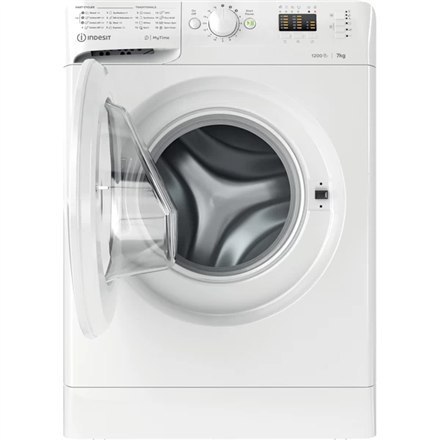 INDESIT | MTWA 71252 W EE | Washing machine | Energy efficiency class E | Front loading | Washing capacity 7 kg | 1200 RPM | Dep INDESIT | MTWA 71252 W EE | Washing machine | Energy efficiency class E | Front loading | Washing capacity 7 kg | 1200 RPM | Dep