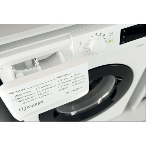 INDESIT | MTWE 71252 WK EE | Pralka | Klasa efektywności energetycznej E | Ładowana od frontu | Pojemność prania 7 kg | 1200 obr