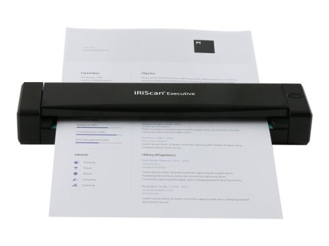 IRIS | Executive 4 | Sheetfed scanner | USB 2.0 | 600 dpi x 600 dpi IRIS | Executive 4 | Sheetfed scanner | USB 2.0 | 600 dpi x 600 dpi