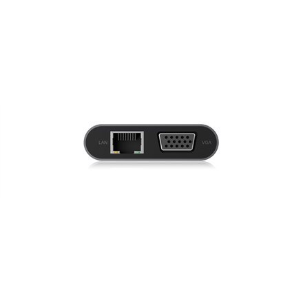 Icy Box IB-DK4040-CPD USB Type-C™ DockingStation with two video interfaces Raidsonic Icy Box IB-DK4040-CPD USB Type-C™ DockingStation with two video interfaces Raidsonic