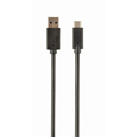Kabel Cablexpert | USB-C | Męski | 9-pinowy USB typu A | Męski | Czarny | 24-pinowy USB-C | 1 m Kabel Cablexpert | USB-C | Męski | 9-pinowy USB typu A | Męski | Czarny | 24-pinowy USB-C | 1 m