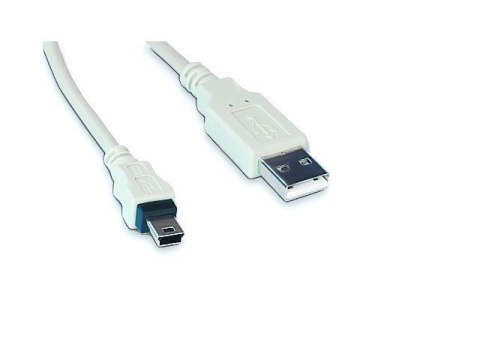 Kabel USB Cablexpert, Męski, 4 pin USB Typ A - Męski, Beżowy, Mini-USB Typ B, 0,9 m, Gwarancja 12 m-c. Kabel USB Cablexpert, Męski, 4 pin USB Typ A - Męski, Beżowy, Mini-USB Typ B, 0,9 m, Gwarancja 12 m-c.