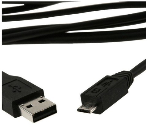 Kabel USB Logilink | Męski 5-pin Micro-USB Typ B | Męski Czarny 4-pin USB Typ A | 1,8 m | Gwarancja 24 m Kabel USB Logilink | Męski 5-pin Micro-USB Typ B | Męski Czarny 4-pin USB Typ A | 1,8 m | Gwarancja 24 m