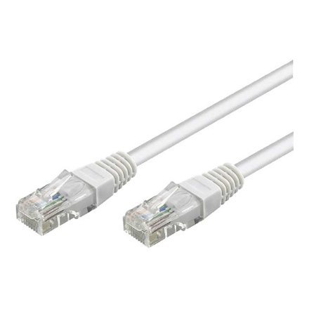 Kabel krosowy | 68638 CAT 6 U/UTP | PVC AWG 24/7 | Długość kabla: 7,5 m | Biały Kabel krosowy | 68638 CAT 6 U/UTP | PVC AWG 24/7 | Długość kabla: 7,5 m | Biały