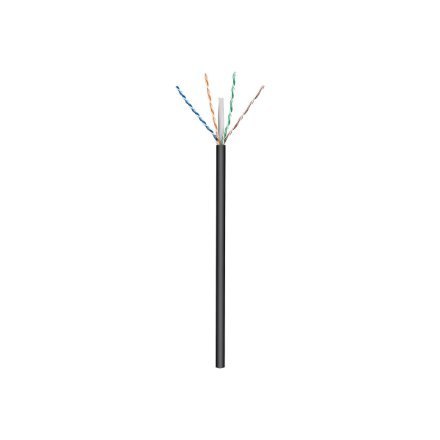 Kabel sieciowy Goobay Outdoor | CAT 6 U/UTP | AWG 24/1 | Długość kabla: 100 m | Czarny Kabel sieciowy Goobay Outdoor | CAT 6 U/UTP | AWG 24/1 | Długość kabla: 100 m | Czarny