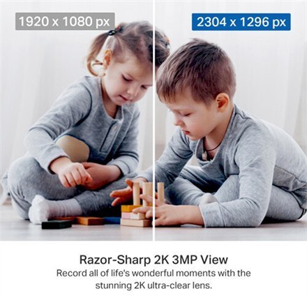 Kamera monitoringu domowego TP-LINK Pan/Tilt Wi-Fi Tapo C211 z funkcją PTZ, rozdzielczością 3 MP, ogniskową 3.83mm, kodowaniem H Kamera monitoringu domowego TP-LINK Pan/Tilt Wi-Fi Tapo C211 z funkcją PTZ, rozdzielczością 3 MP, ogniskową 3.83mm, kodowaniem H