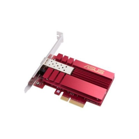 Karta sieciowa Asus | XG-C100F 10G PCIe; port SFP+ do transmisji światłowodowej i kabel DAC | 10/100/1000/10000 Mbit/s Karta sieciowa Asus | XG-C100F 10G PCIe; port SFP+ do transmisji światłowodowej i kabel DAC | 10/100/1000/10000 Mbit/s