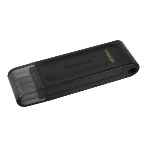 Kingston | Pamięć flash USB | DataTraveler 70 | 128 GB | USB 3.2 Gen 1 Type-C | Czarny Kingston | Pamięć flash USB | DataTraveler 70 | 128 GB | USB 3.2 Gen 1 Type-C | Czarny