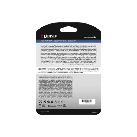 Kingston DC600M | 1920 GB | Format SSD 2,5" | Interfejs SSD SATA Rev. 3.0 | Prędkość odczytu 560 MB/s | Prędkość zapisu 530 MB/s Kingston DC600M | 1920 GB | Format SSD 2,5" | Interfejs SSD SATA Rev. 3.0 | Prędkość odczytu 560 MB/s | Prędkość zapisu 530 MB/s