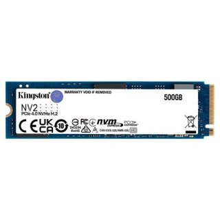 Kingston | SSD | NV2 | 500 GB | SSD form factor M.2 2280 | SSD interface PCIe 4.0 x4 NVMe | Read speed 3500 MB/s | Write speed 2
