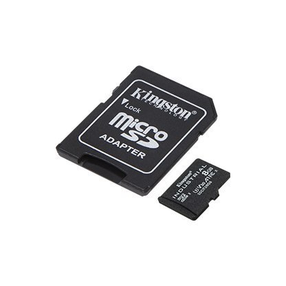 Kingston | UHS-I | 8 GB | Karta przemysłowa microSDHC/SDXC | Klasa pamięci flash Class 10, UHS-I, U3, V30, A1 | Adapter SD Kingston | UHS-I | 8 GB | Karta przemysłowa microSDHC/SDXC | Klasa pamięci flash Class 10, UHS-I, U3, V30, A1 | Adapter SD