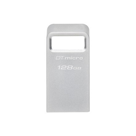 Kingston | USB 3.2 Flash Drive | DataTraveler micro | 128 GB | USB 3.2 | Silver Kingston | USB 3.2 Flash Drive | DataTraveler micro | 128 GB | USB 3.2 | Silver