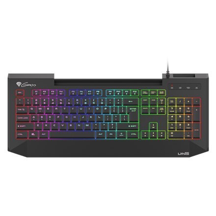 Klawiatura do gier Genesis LITH 400 z podświetleniem RGB LED to doskonałe narzędzie dla każdego pasjonata rozgrywek w wirtualnym Klawiatura do gier Genesis LITH 400 z podświetleniem RGB LED to doskonałe narzędzie dla każdego pasjonata rozgrywek w wirtualnym