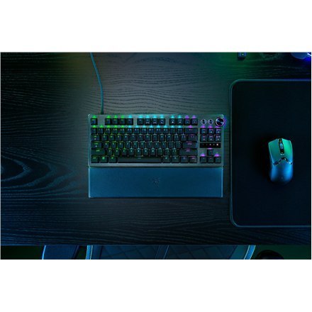 Klawiatura do gier Razer Huntsman V3 Pro Tenkeyless, Przewodowa, Nordic, Czarna, Optyczna Analogowa Klawiatura do gier Razer Huntsman V3 Pro Tenkeyless, Przewodowa, Nordic, Czarna, Optyczna Analogowa
