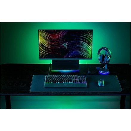 Klawiatura do gier Razer Huntsman V3 Pro przewodowa czarna nordycka z analogowym optycznym przełącznikiem Klawiatura do gier Razer Huntsman V3 Pro przewodowa czarna nordycka z analogowym optycznym przełącznikiem