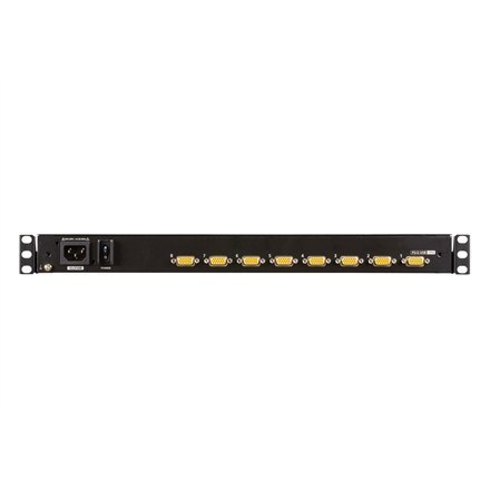 Klawisz przełączający KVM z monitorem LCD o szerokim ekranie i pojedynczej szynie Aten | 8-Port PS/2-USB VGA | CL3108NX-ATA-AG Klawisz przełączający KVM z monitorem LCD o szerokim ekranie i pojedynczej szynie Aten | 8-Port PS/2-USB VGA | CL3108NX-ATA-AG