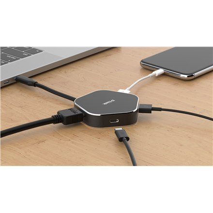 Koncentrator USB-C D-Link | 4 w 1 z HDMI i zasilaniem Power Delivery | DUB-M420 | Hub USB | Gwarancja na 24 miesiące | USB Type- Koncentrator USB-C D-Link | 4 w 1 z HDMI i zasilaniem Power Delivery | DUB-M420 | Hub USB | Gwarancja na 24 miesiące | USB Type-