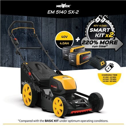 Kosiarka akumulatorowa MoWox | 40V Comfort Series | EM 5140 SX-2Li Kosiarka akumulatorowa MoWox | 40V Comfort Series | EM 5140 SX-2Li