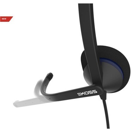 Koss | CS195 USB | Słuchawki | Przewodowe | Nauszne | Mikrofon | Czarne Koss | CS195 USB | Słuchawki | Przewodowe | Nauszne | Mikrofon | Czarne