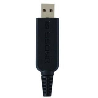 Koss | CS95 USB | Headphones | Wired | On-Ear | Microphone | Black/Gold