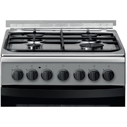 Kuchenka INDESIT | IS5G5PHX/E/1 | Typ płyty gazowa | Typ piekarnika elektryczna | Stal nierdzewna | Szerokość 50 cm | Grillowani Kuchenka INDESIT | IS5G5PHX/E/1 | Typ płyty gazowa | Typ piekarnika elektryczna | Stal nierdzewna | Szerokość 50 cm | Grillowani