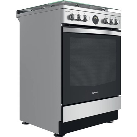 Kuchenka INDESIT | IS67G8CHX/E/1 | Typ płyty gazowa | Typ piekarnika elektryczna | Stal nierdzewna | Szerokość 60 cm | Głębokość