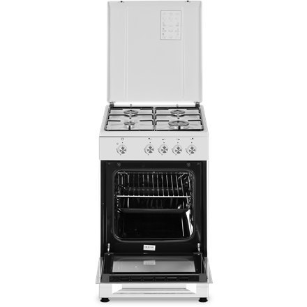 Kuchenka gazowa Simfer 4401SGRBB.1 | Kompaktowy piekarnik | Kolor biały | Szerokość 50 cm | Głębokość 55 cm | Pojemność 49 L Kuchenka gazowa Simfer 4401SGRBB.1 | Kompaktowy piekarnik | Kolor biały | Szerokość 50 cm | Głębokość 55 cm | Pojemność 49 L