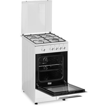 Kuchenka gazowa Simfer 4401SGRBB.1 | Kompaktowy piekarnik | Kolor biały | Szerokość 50 cm | Głębokość 55 cm | Pojemność 49 L Kuchenka gazowa Simfer 4401SGRBB.1 | Kompaktowy piekarnik | Kolor biały | Szerokość 50 cm | Głębokość 55 cm | Pojemność 49 L