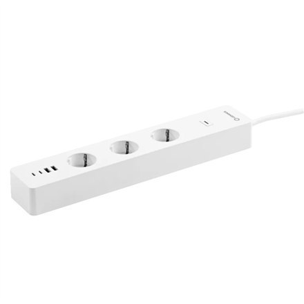 Ledvance SMART+ WiFi Multi Power Socket, EU Ledvance | 4058075594784 | SMART+ WiFi Multi Power Socket, EU | Biały Ledvance SMART+ WiFi Multi Power Socket, EU Ledvance | 4058075594784 | SMART+ WiFi Multi Power Socket, EU | Biały