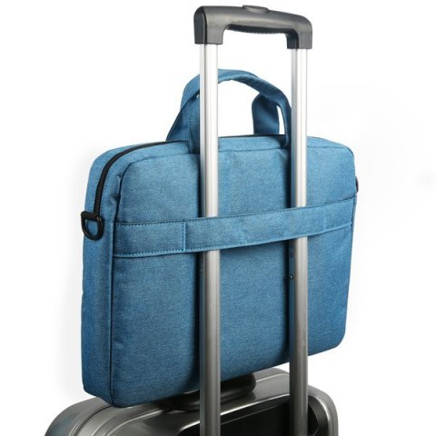 Lenovo | Fits up to size 15.6 " | Casual Toploader T210 | Messenger - Briefcase | Blue Lenovo | Fits up to size 15.6 " | Casual Toploader T210 | Messenger - Briefcase | Blue